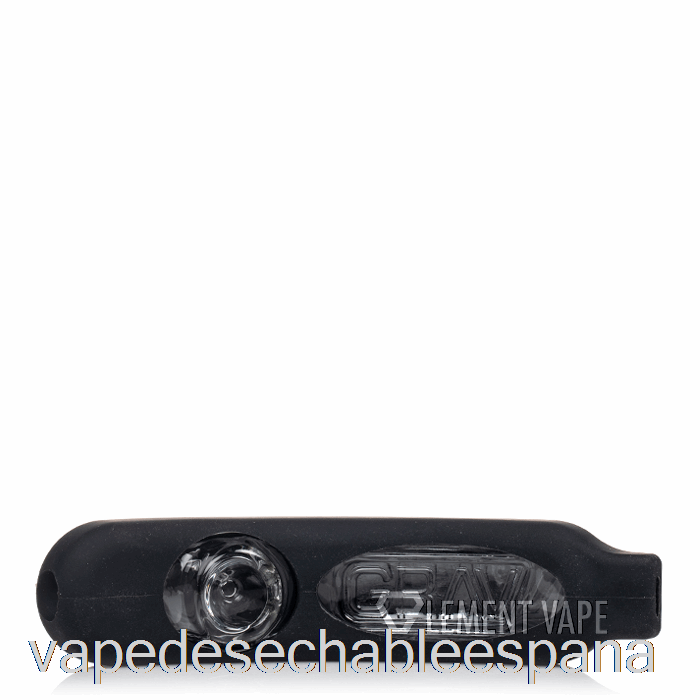 Vape Desechable España Grav Rocker Apisonadora Con Piel De Silicona Negro